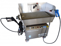 1000 ESR Niederdruck-Heißreinigungsgerät VE-Wasser Säure  95°C  12 bar
