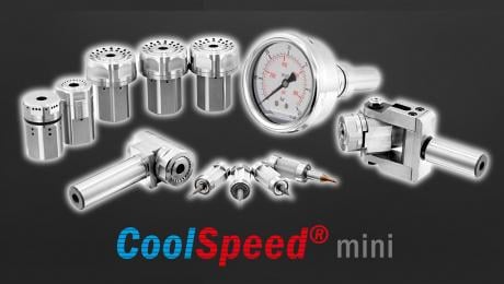 CoolSpeed® mini – Einzigartige patentierte Ultra-High-Speed-Spindeltechnologie bis 75.000 1/min