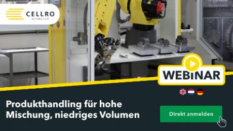 Webinar: Produkthandling mit höchster Flexibilität bei kleinen Stückzahlen