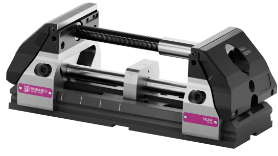 Neuer Maschinenschraubstock HILMA.UC 125 ist universell und flexibel
