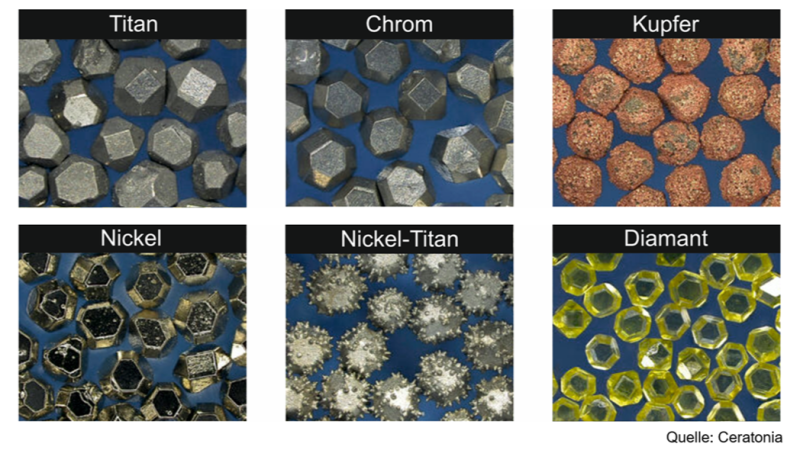 Kornbeschichtungen verbessern Verschleißverhalten von Diamant-Schleifscheiben