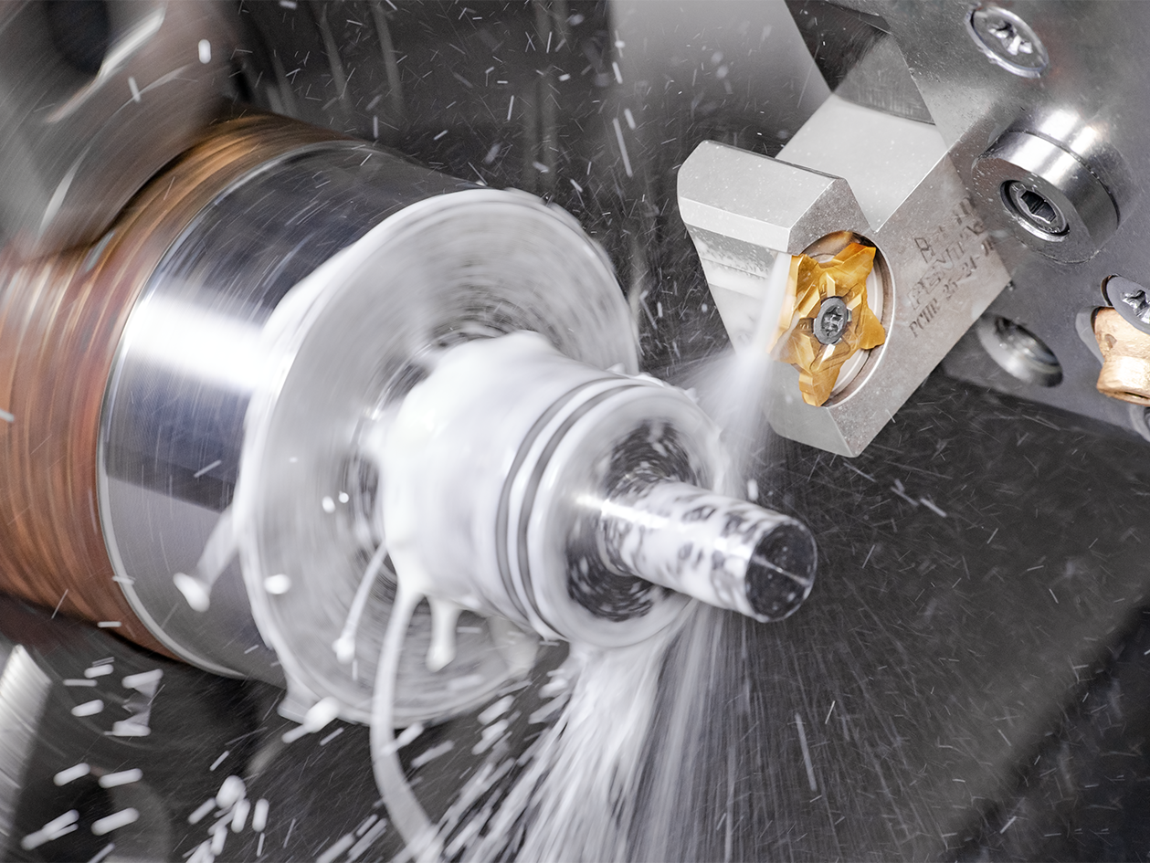 ISCARs QUICKPENTA mit Safe-Lock-Klemmung