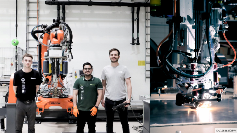 IFW und HorsePower fertigen CFK-Bauteil für den elektrischen Rennwagen der Formula Student Saison 26