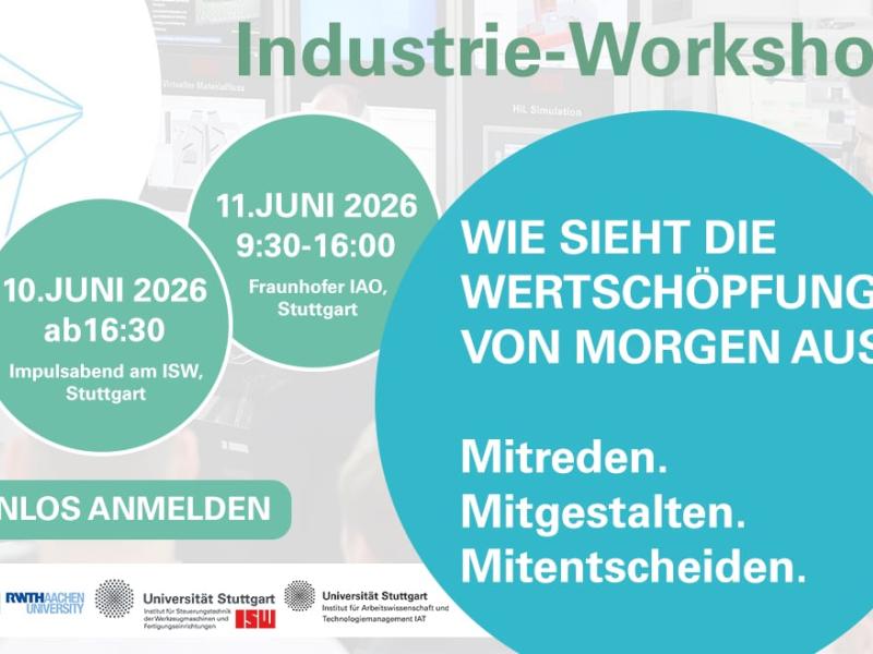 Workshop: Wie sieht die Wertschöpfung von morgen aus?