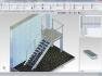 Metall 3D: Balkon u. Treppen