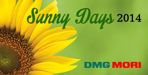 DMG MORI Sunny Days-Angebote 2014