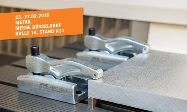 Lernen Sie unseren neuen Kraftspanner auf der METAV 2016 in Düsseldorf kennen!