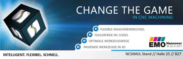 Change the Game in CNC Machining: Sichern Sie sich Ihr kostenfreies Ticket zur EMO Hannover