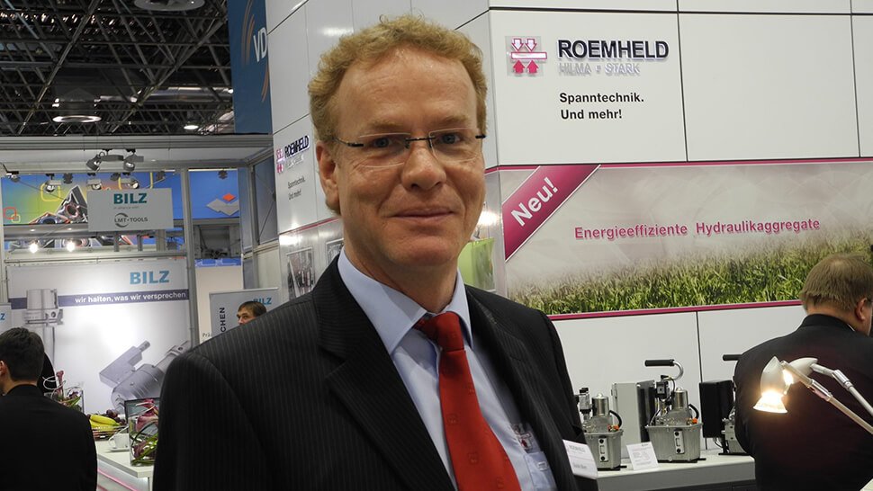 Guido Born, Produktbereichsleiter Werkstückspannsysteme am Römheld-Standort Hilchenbach.