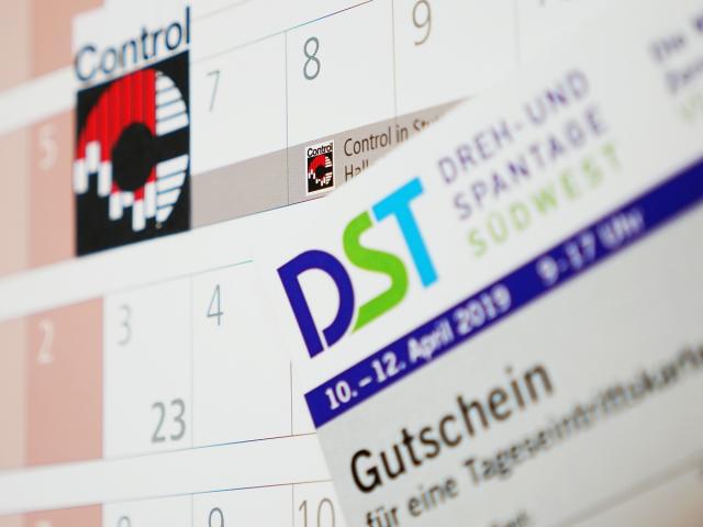 Trade fair tickets for DST and Control available now