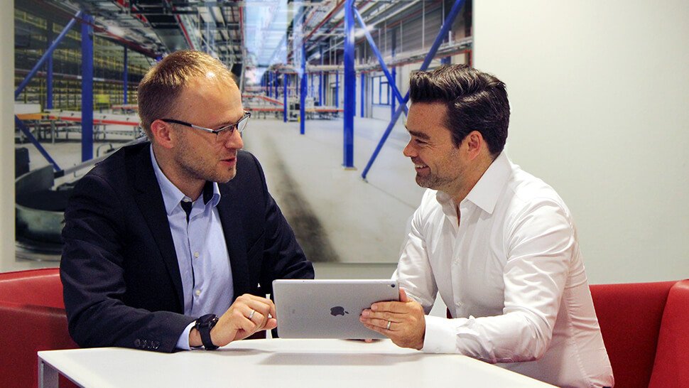 Dennis Kolberg und Matthias Göke sind Experten für Industrie 4.0.