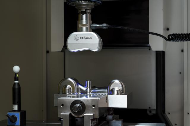 Hexagon präsentiert Komplettlösung für das Laserscannen in der Werkzeugmaschine