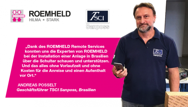 ROEMHELD Remote Service | Der virtuelle Blick über Ihre Schulter