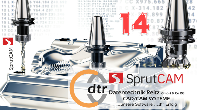 Jetzt zum kostenlosen Webinar anmelden: SprutCAM 14 – seit 25 Jahren CAD/CAM Lösungen
