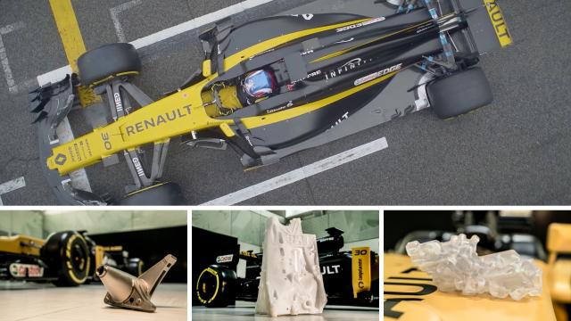 Additive Fertigung beim Renault Sport Formel 1 Team