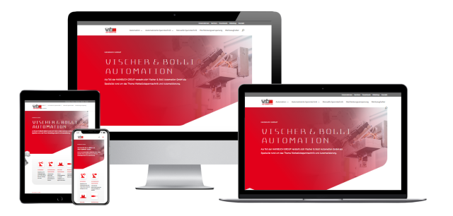 Die neue Website der jüngsten HAINBUCH Tochter »Vischer & Bolli Automation« ist online.