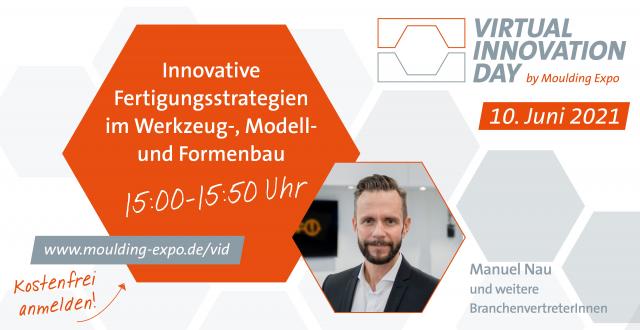 Unser Impulsvortrag beim VIRTUAL INNOVATION DAY by Moulding Expo 