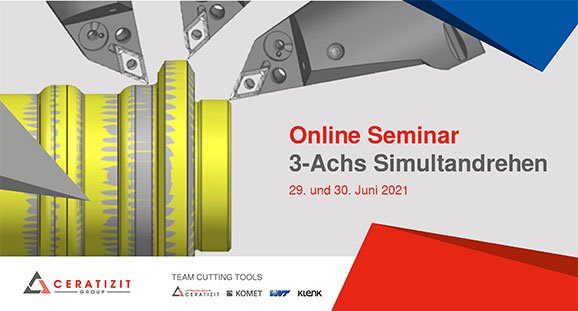 Online-Seminar: 3-Achs Simultandrehen
