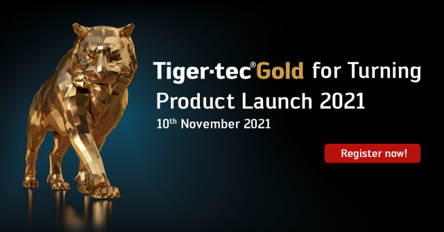 Tiger▪tec® Gold für Drehbearbeitungen Produktneueinführung