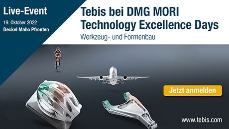 Tebis bei DMG MORI Technology Excellence Days