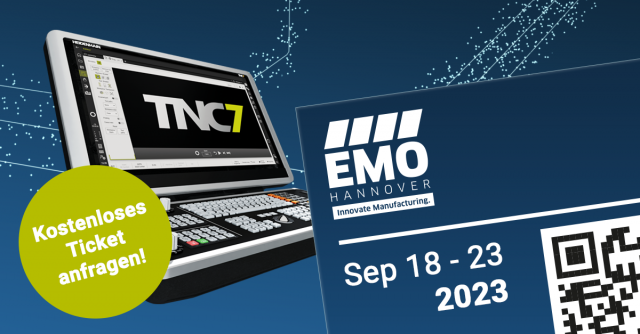 Jetzt kostenloses Ticket für die EMO 2023 in Hannover sichern! 