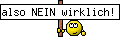also NEIN wirklich!